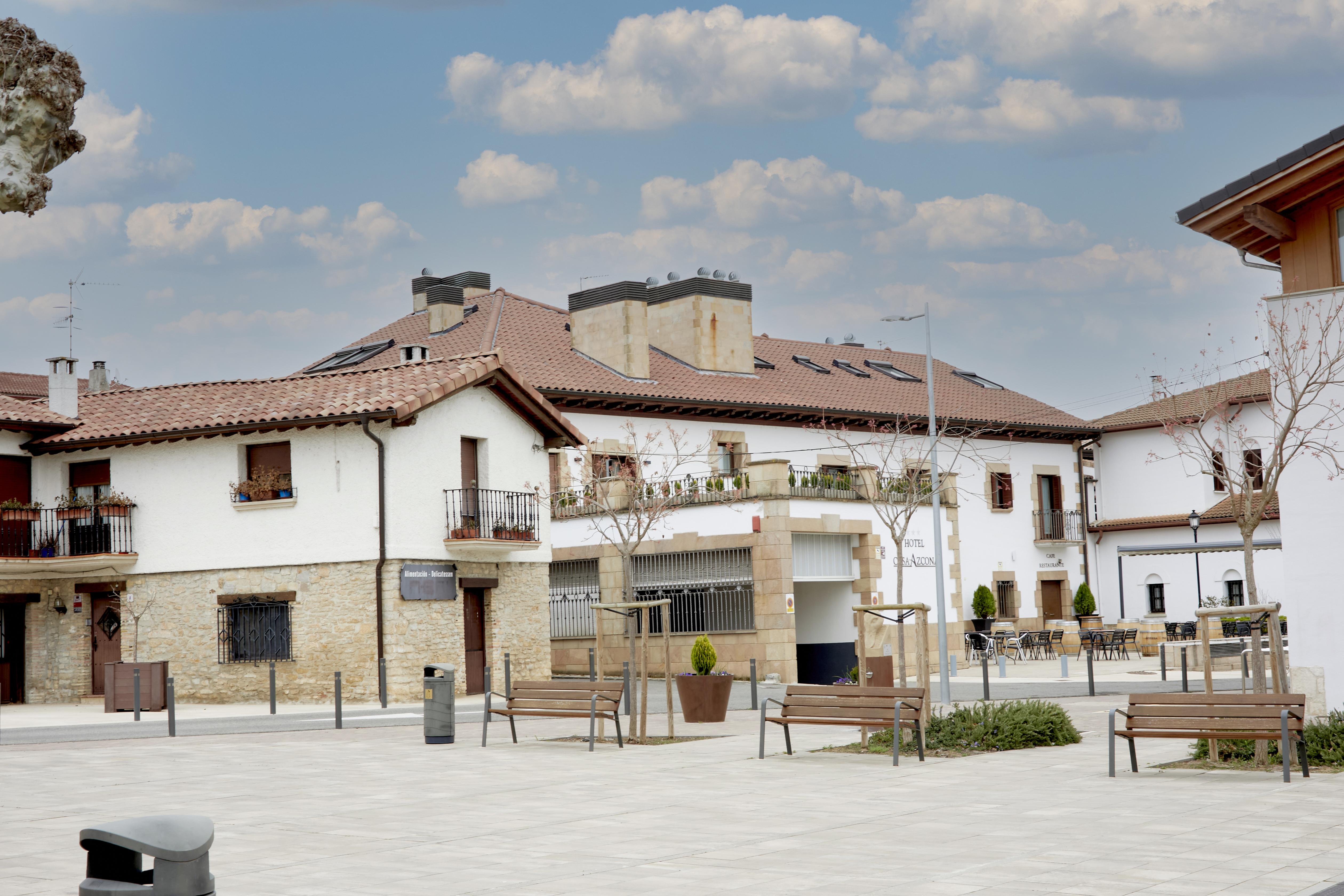 Hotel Casa Azcona Zizur Mayor Kültér fotó